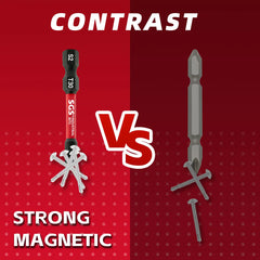 10-Piece Magnetic Star-Shaped Bit Set | Professional S2 Alloy Steel Torx Screwdriver B close-up view