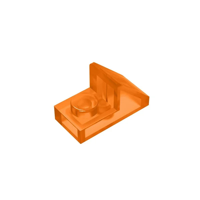 Gobricks GDS-832 Slope 45 2x1 with 2/3 Cutout | Compatible Building Block for DIY close-up view