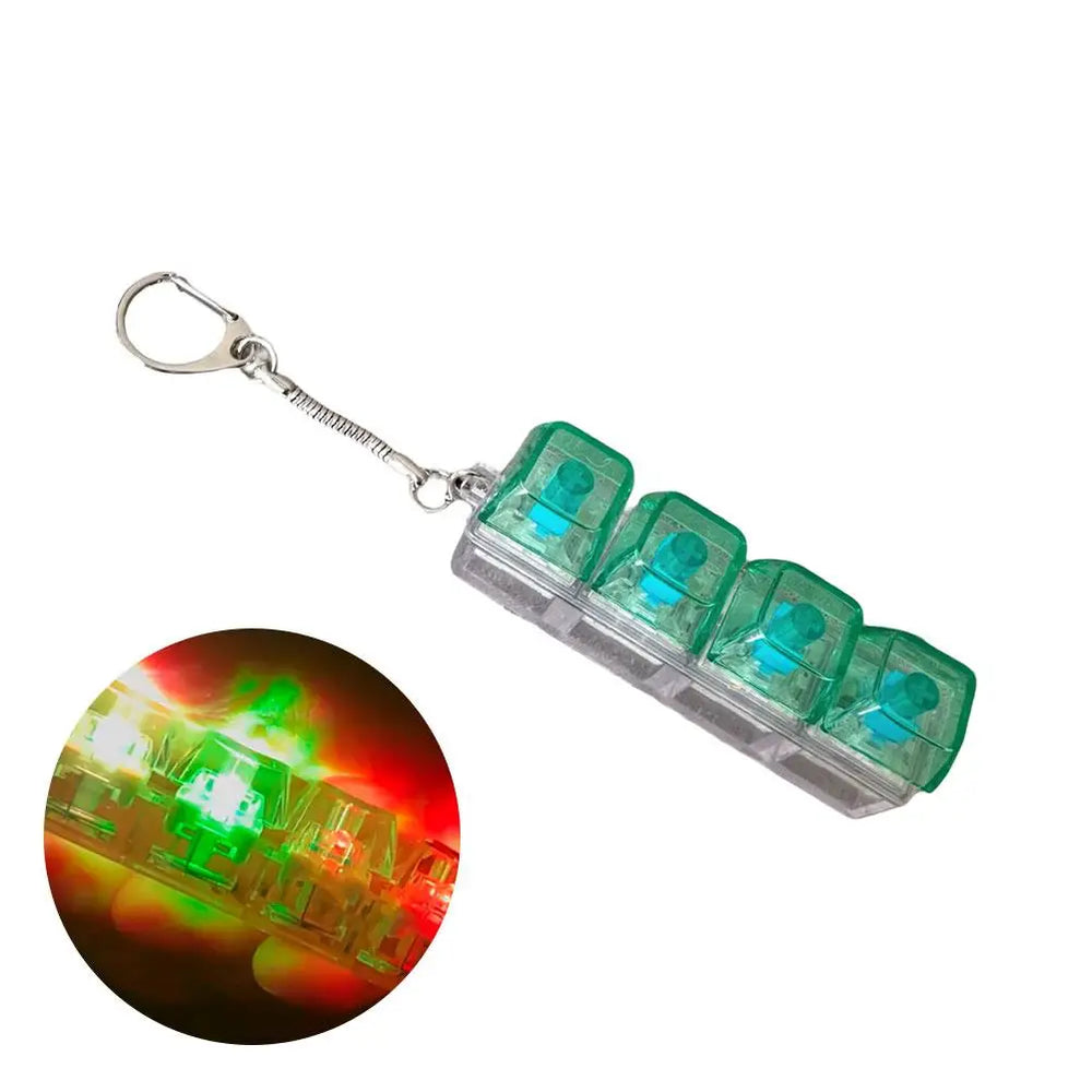 Stress Relief Fingertip Decompression Toys Clicker Fidget Toy | LED alternate view