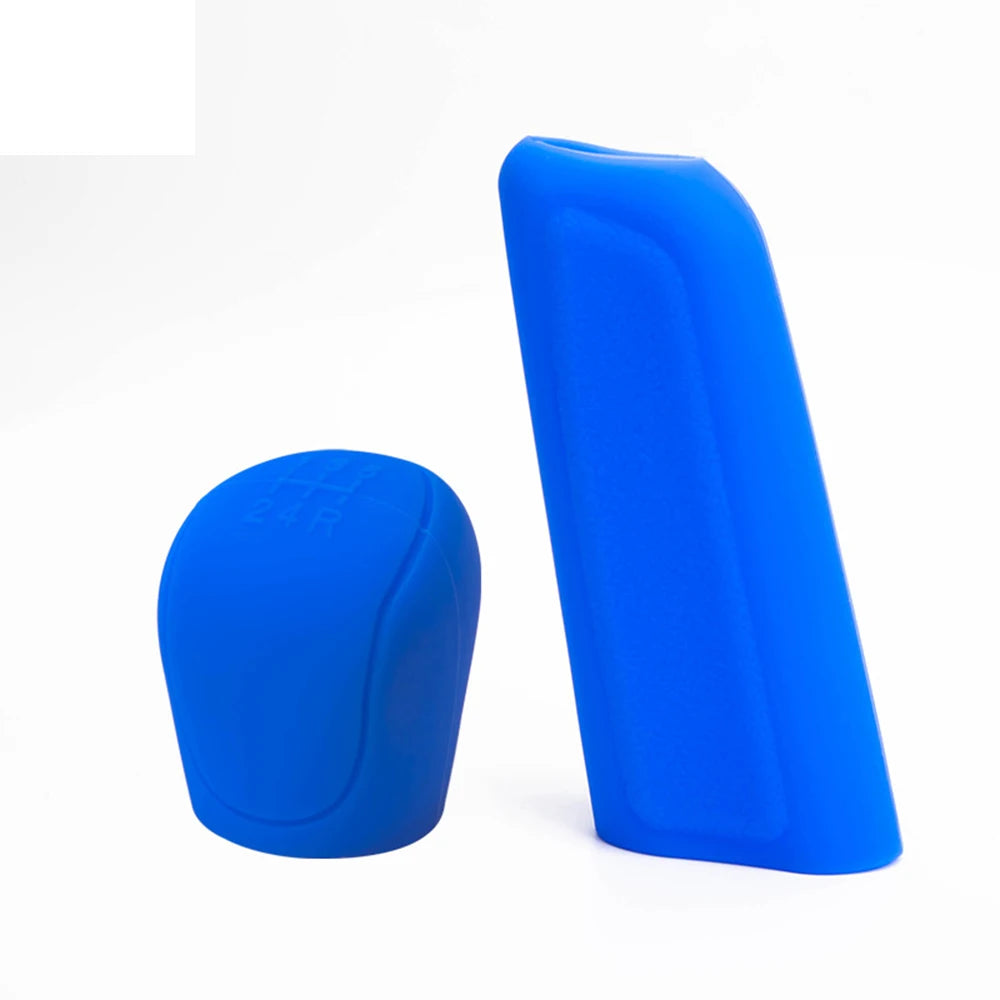 Silicone Gear Shift Knob Cover Non Slip Handbrake Grip lifestyle view