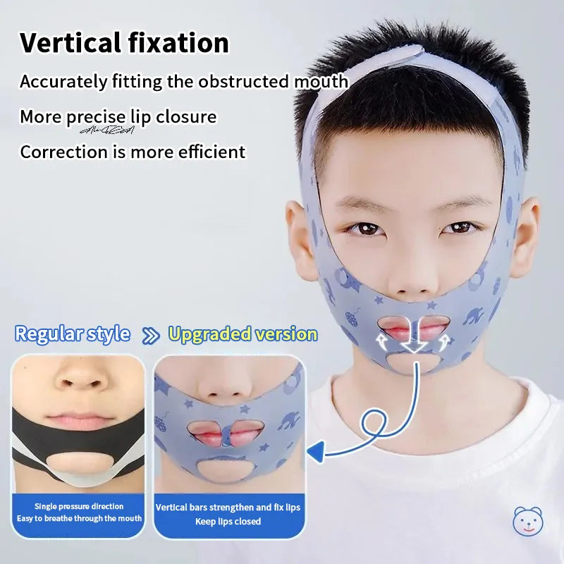 Anti Snoring Chin Strap | Mouth Breathing Corrector for Better Sleep detail view