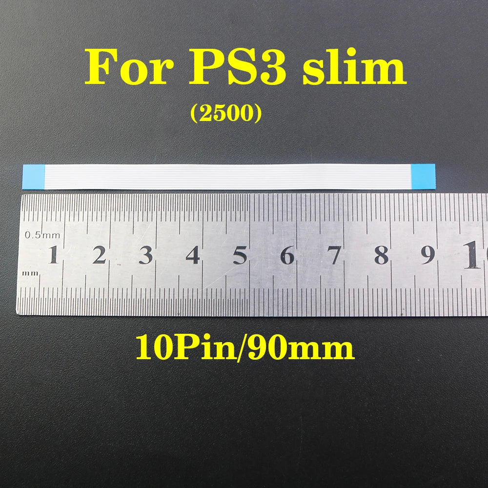 Power Switch Ribbon Flex Cable for PS5 PS4 PS3 PS2 Wii U PAD | Replacement FPC Connect close-up view