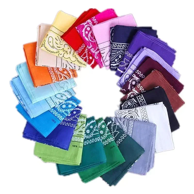 55cm*55cm Outdoor Sports Bandana Scarf Face Mask Riding Camping Cycling Headscarf T additional angle