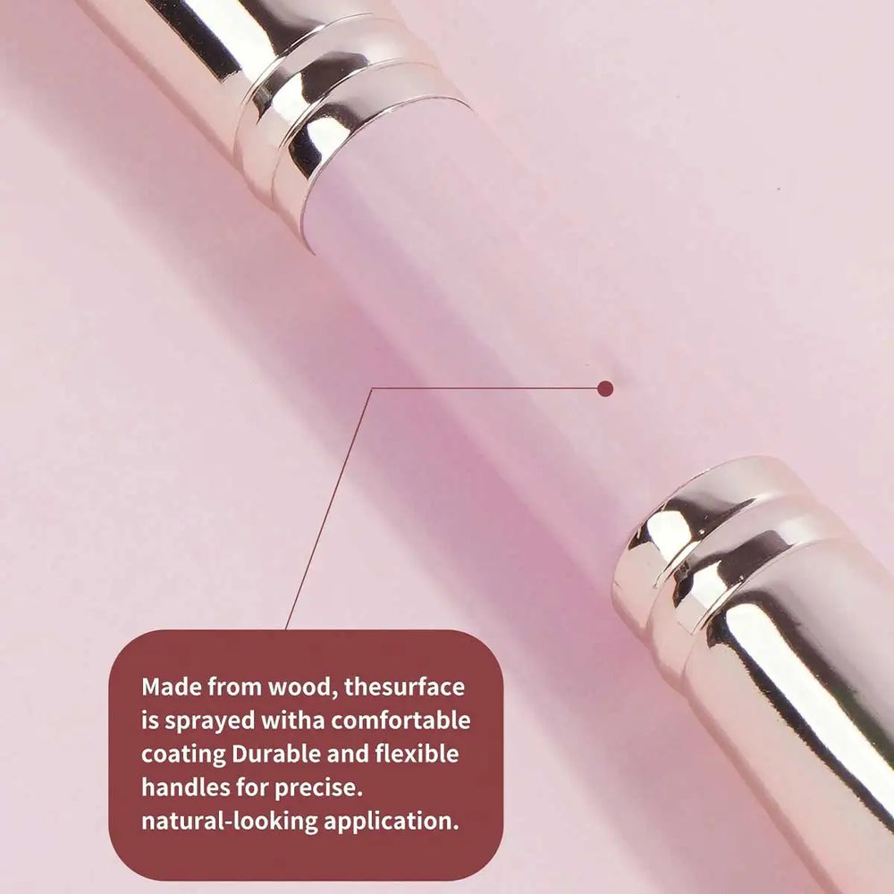 4pcs Basic Makeup Brushes Set with Box | Dual-ended Travel Kit for Beginners detail view