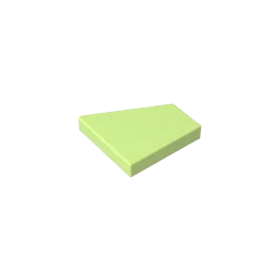 Gobricks GDS-2231 Tile Special 2 x 2 Pentagonal (Right) | Compatible Building Block f lifestyle view