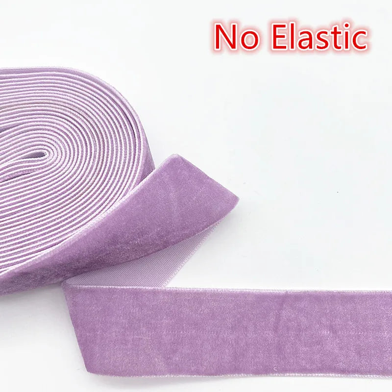 New 6-38mm Colour Single Face Line Velvet Ribbon for Bowknot Christmas Ribbon Party D alternate view