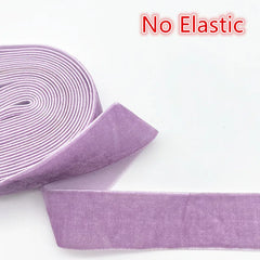 New 6-38mm Colour Single Face Line Velvet Ribbon for Bowknot Christmas Ribbon Party D alternate view