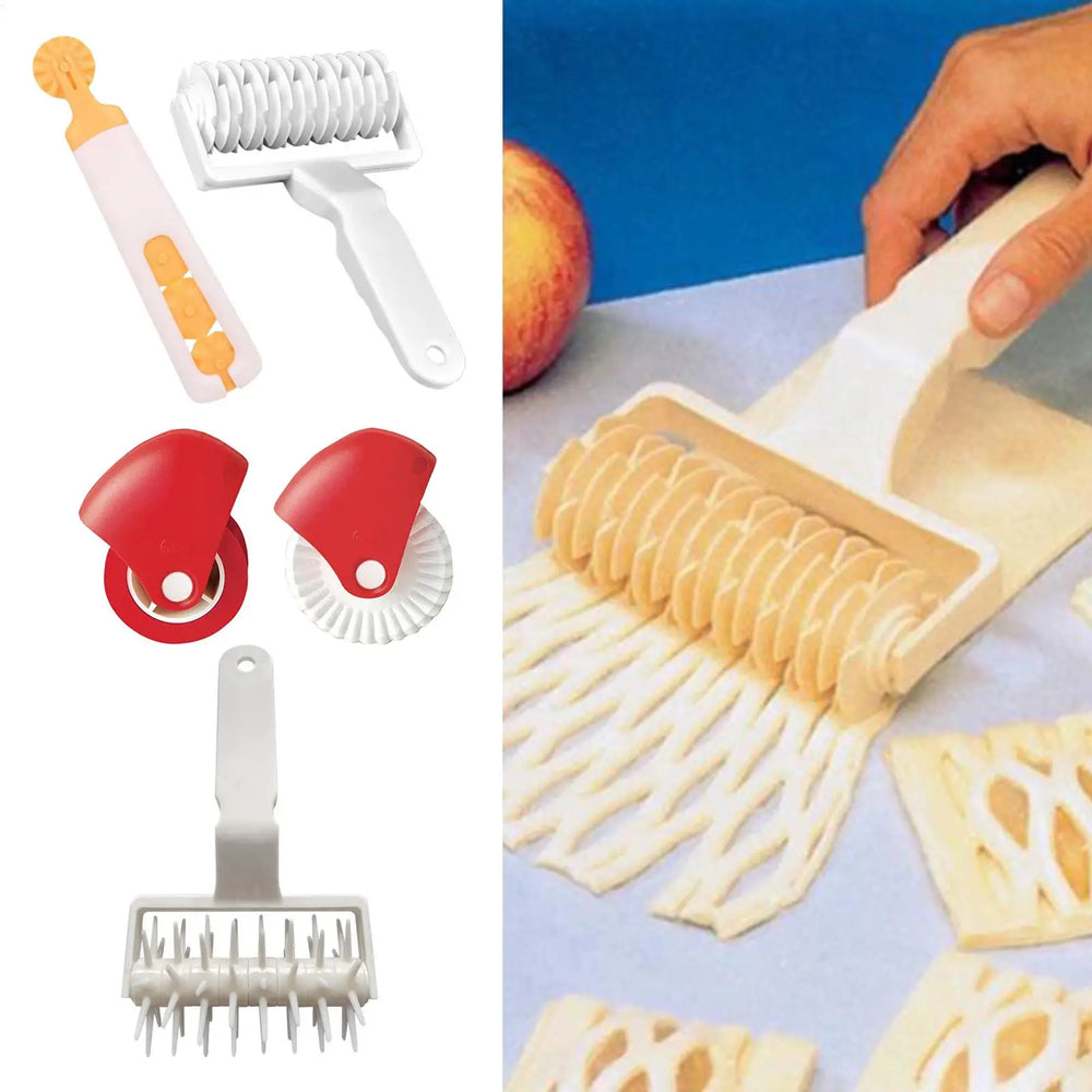 Compact Pizza Cutter Wheel | Versatile Kitchen Slicer for Pizza, Pastry, and Cakes lifestyle view