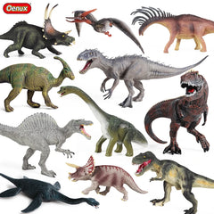 Oenux Dinosaurs World Action Figures | Savage Jurassic Indominus Rex Spinosaurus Triceratops Collect