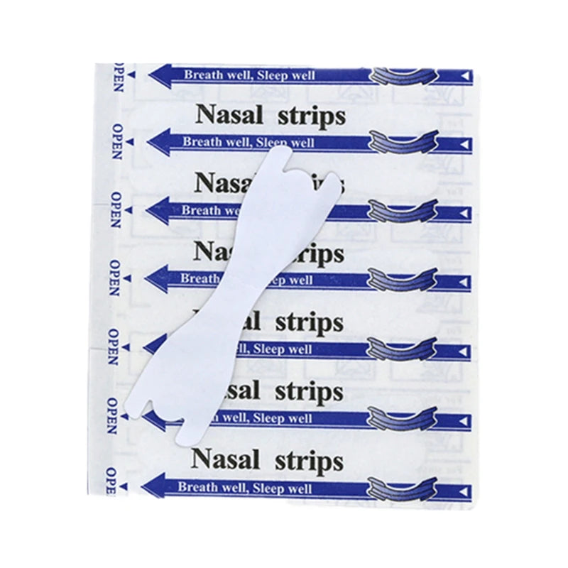 Transparent Nasal Strips 50 Pack | Anti-Snoring Nose Strips for Better Breathing additional angle