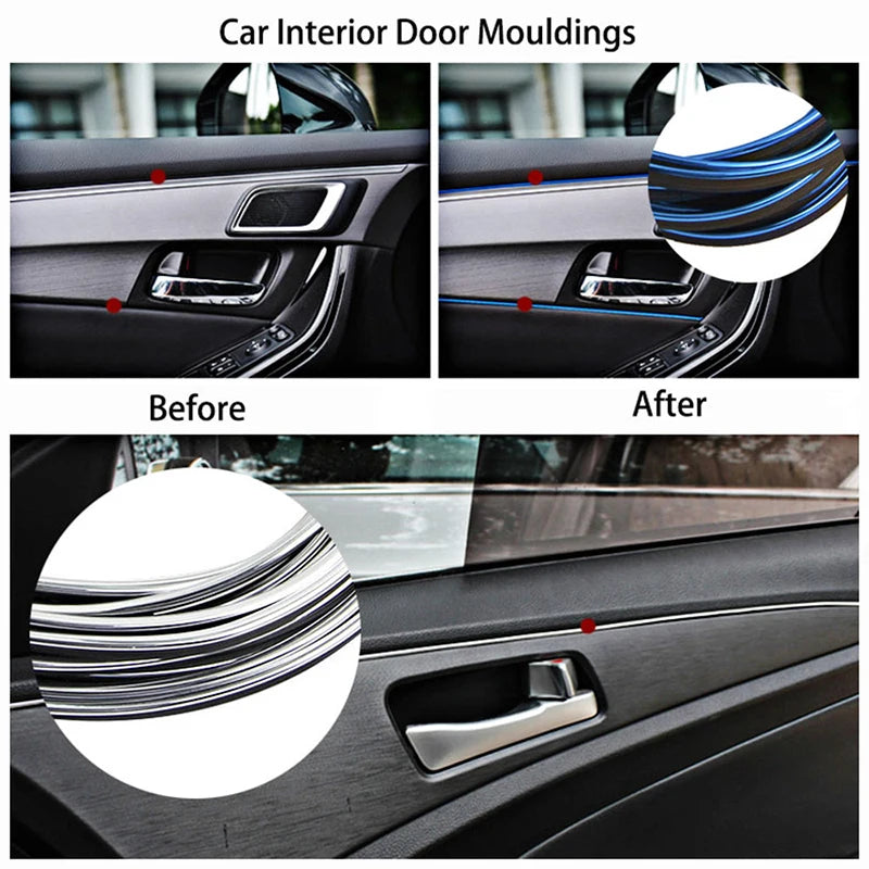 5M Car Dashboard Door Edge Insert Trim Interior Strip lifestyle view