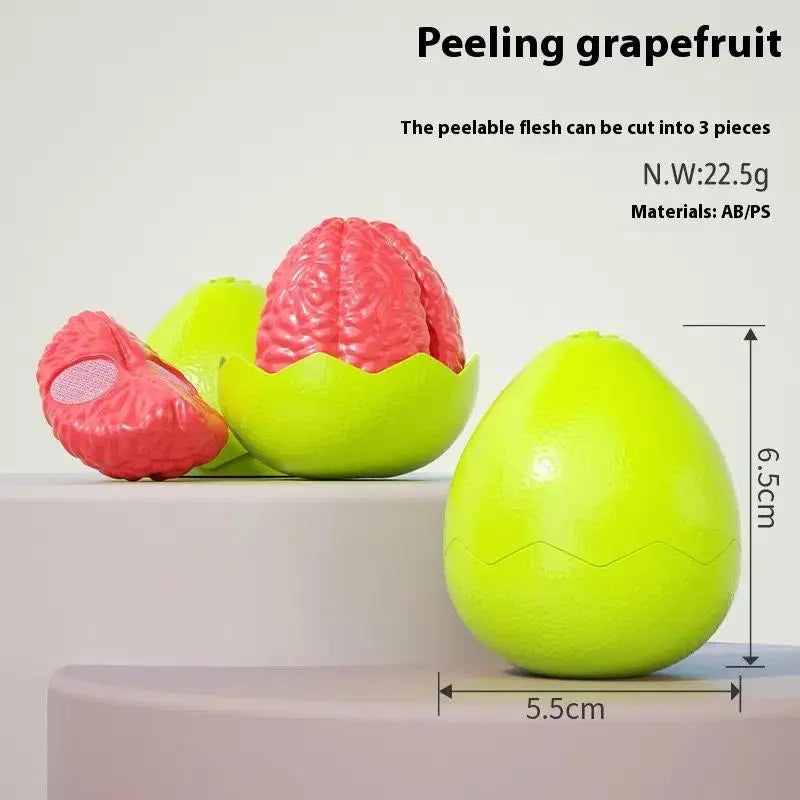 1Pcs Play House Decompress Educational Toys Montessori Paste Chechele Simulation Duri lifestyle view