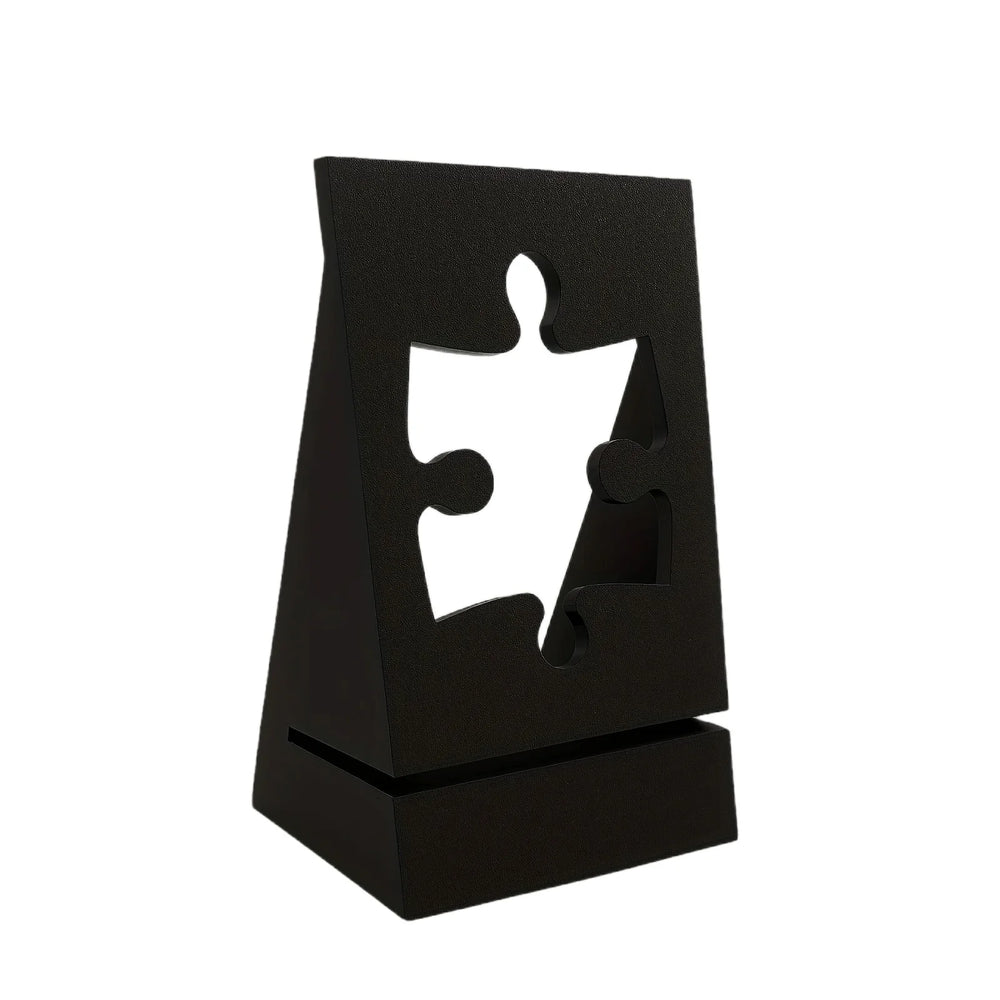 1pc Puzzle Poster Box Cover Display Stand | Durable Plastic Collectible Display alternate view