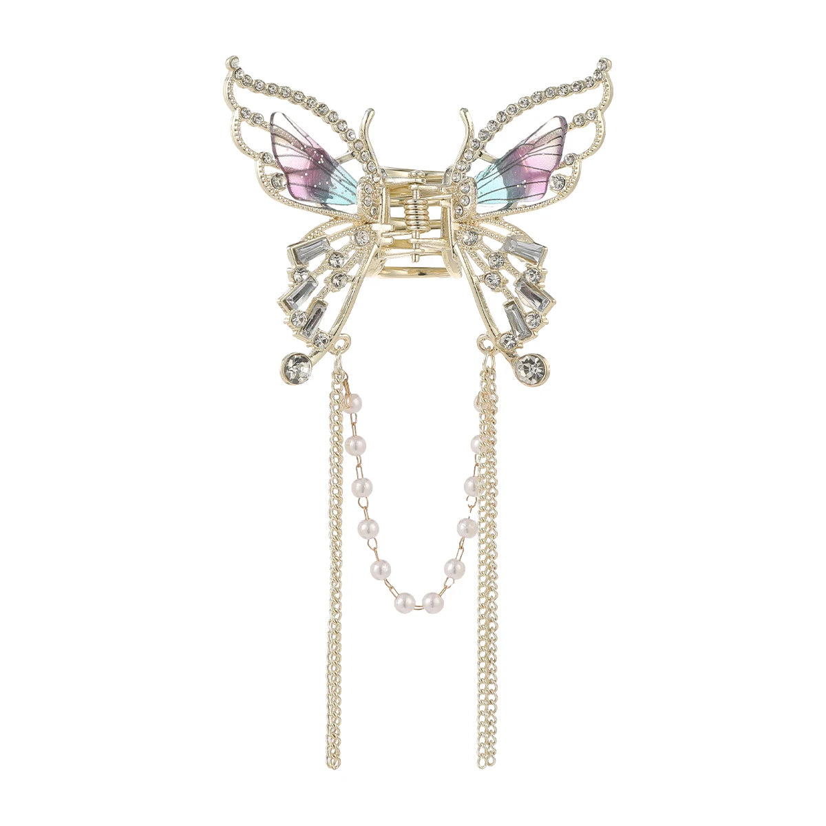 AWAYTR Shark Crab Clips Girls Hairpin Hair Accessories Korean Women Simple Hair Claw lifestyle view