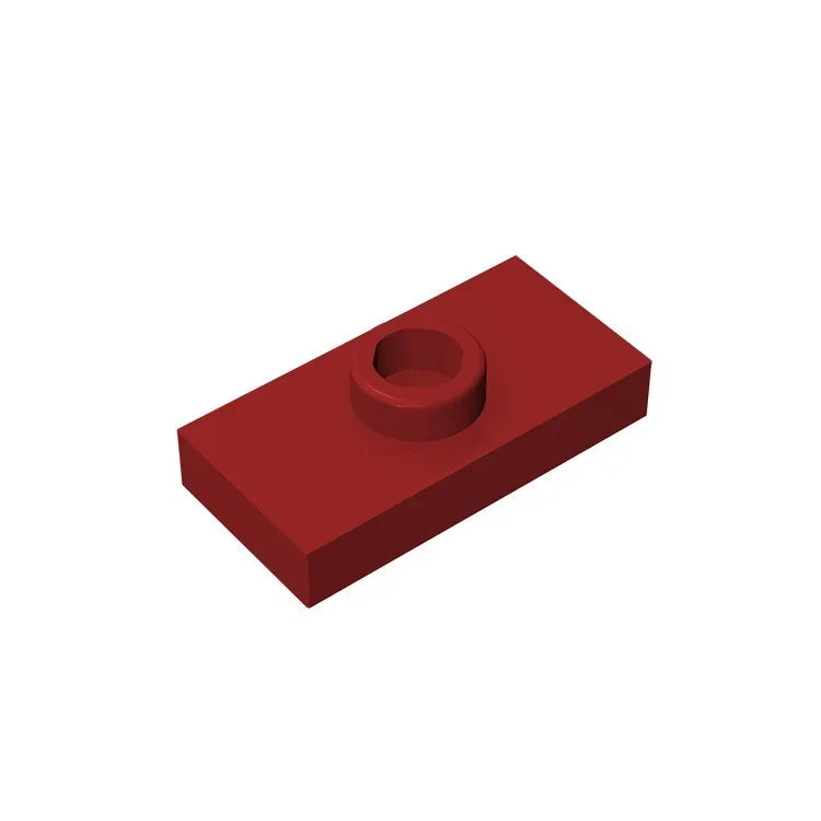 Gobricks PLATE 1X2 W. 1 KNOB | Modified Building Block Compatible with Lego 15573 additional angle
