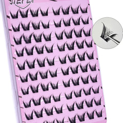 Self Adhesive Glue-free lash Clusters Fake Eyelashes Segmented Home DIY Individual HandM detail view