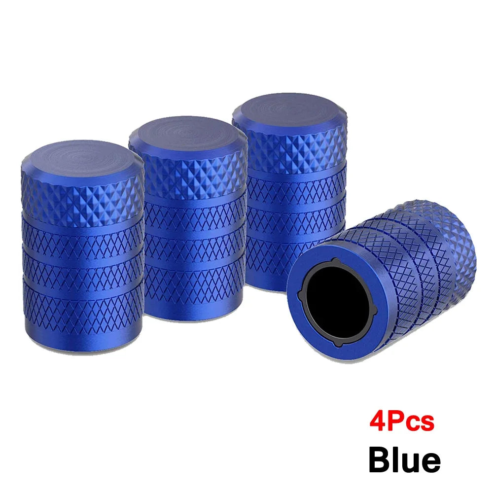 Aluminum Tire Valve Caps 4/8/12 Pcs Universal Stem Covers