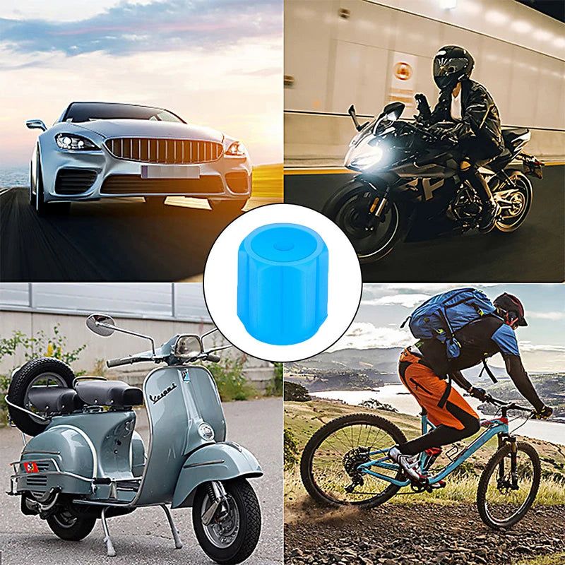 Luminous Tire Valve Caps Car Motorcycle 4/8/20 Pcs detail view