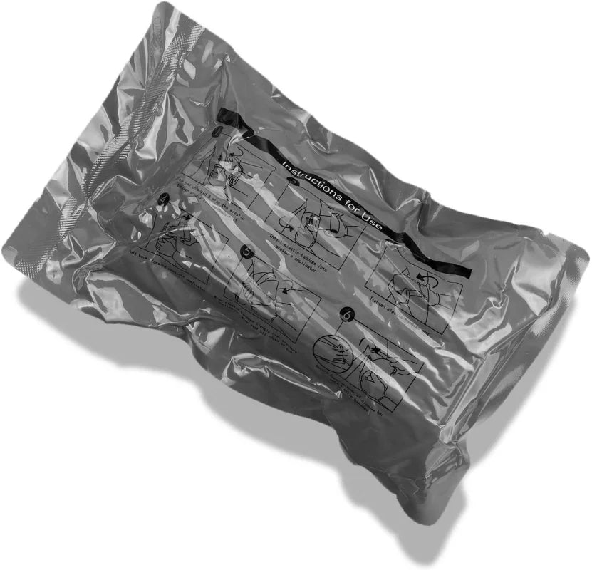 Tactical Emergency Bandage | Israeli Style Battle Dressing for First Aid additional angle