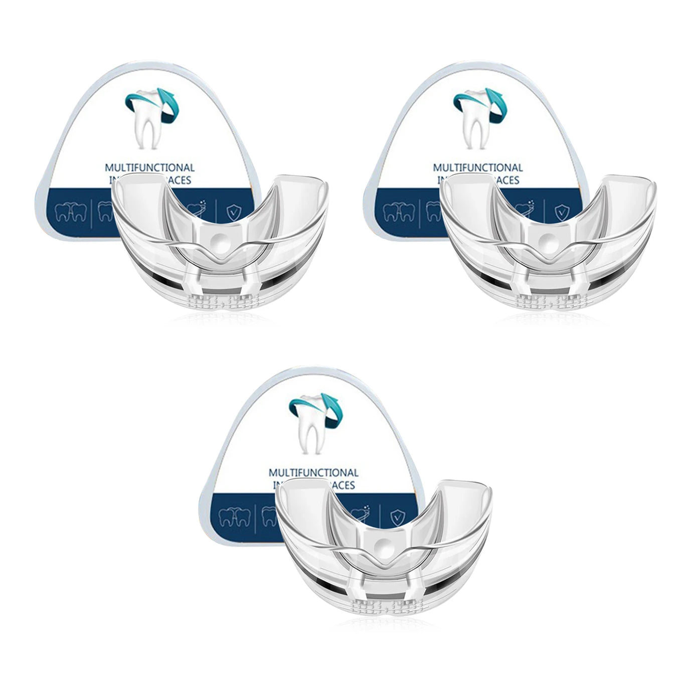 3 Stages Dental Orthodontic Braces Teeth Retainer | Anti Snoring Mouth Guard detail view