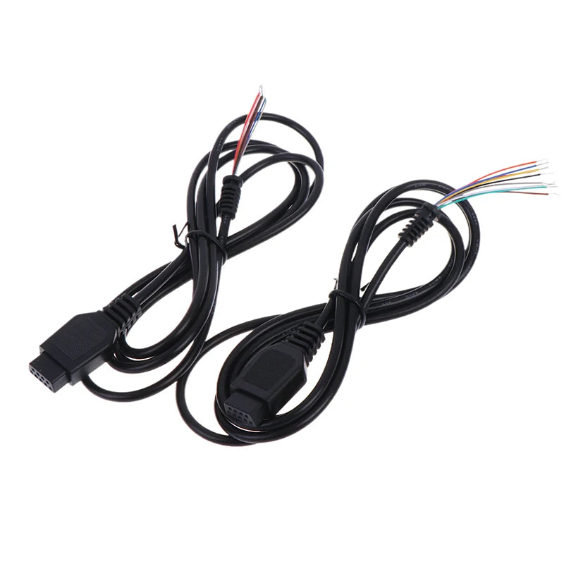 Cable For 2 MD 2 Control Cable For Mega Drive 2 Gamepad Controller Extend Cord 9Pin Game Console Wir