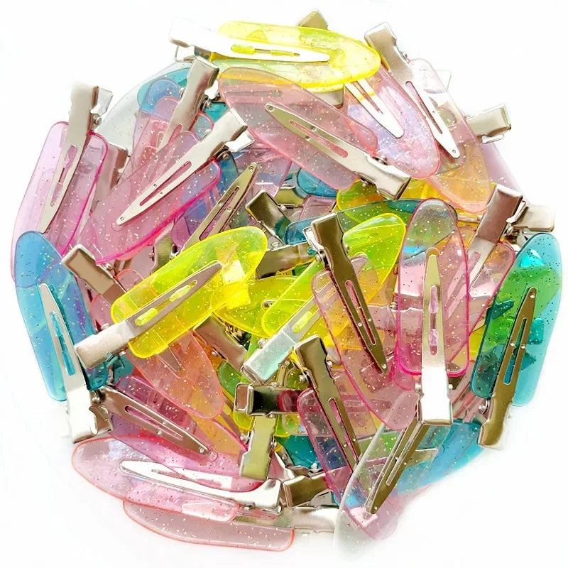 10pcs Colorful Star BB Hair Clips Girls Y2K Cute Star Barrettes Women Simple Metal Sn alternate view
