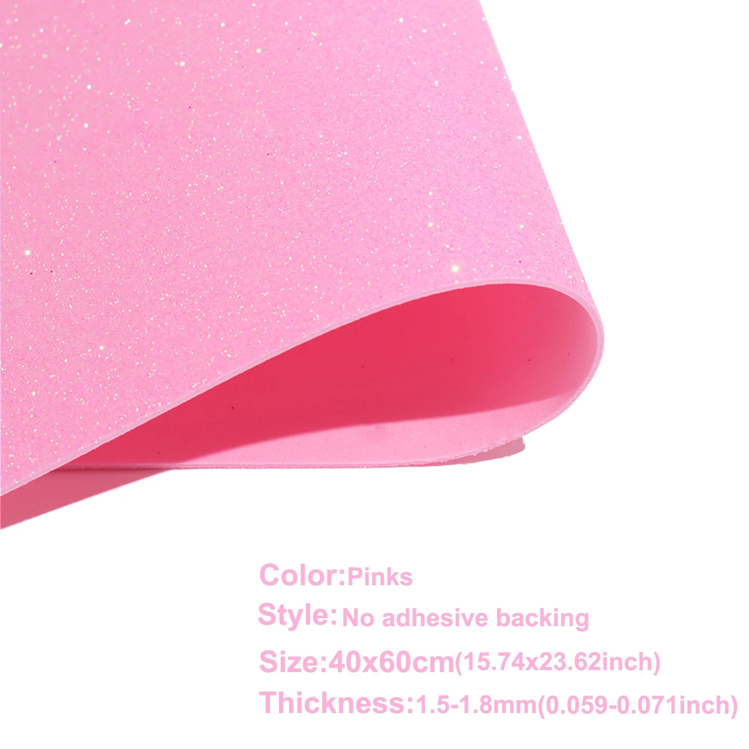Glitter Foam Paper Sparkles Paper 40cmx60cm Without Glue for Children's Craft Activities DIY Cutters Flash Handcraft Foam Paper