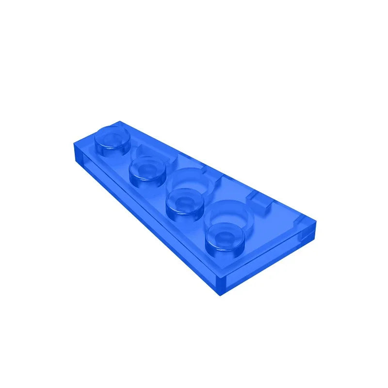 Gobricks GDS-549 Wedge Plate 4 x 2 Right | Building Block for Compatible DIY Sets lifestyle view
