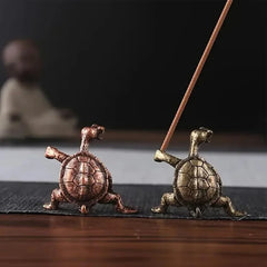Mini Turtle Shape Incense Stick Holder | Metal Animal Incense Burner alternate view