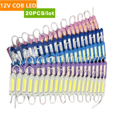 20PCS/lot Multicolour Led Modules Light for Backlight Shop Banner Waterproof