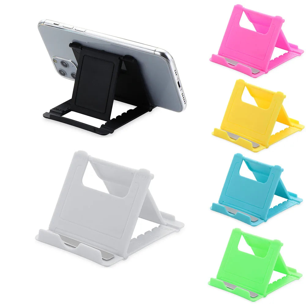 Candy Color Universal Mini Smart Phone Table Desk Mount Stand Phone Holder Bracket fo lifestyle view