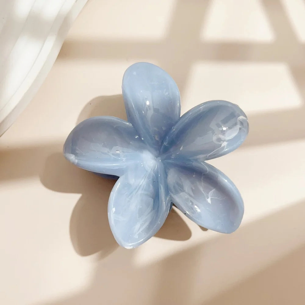 19 Styles Hair Claw Clips for Women Flower Cross Dots Heart Geometric Chic Barrettes G close-up view