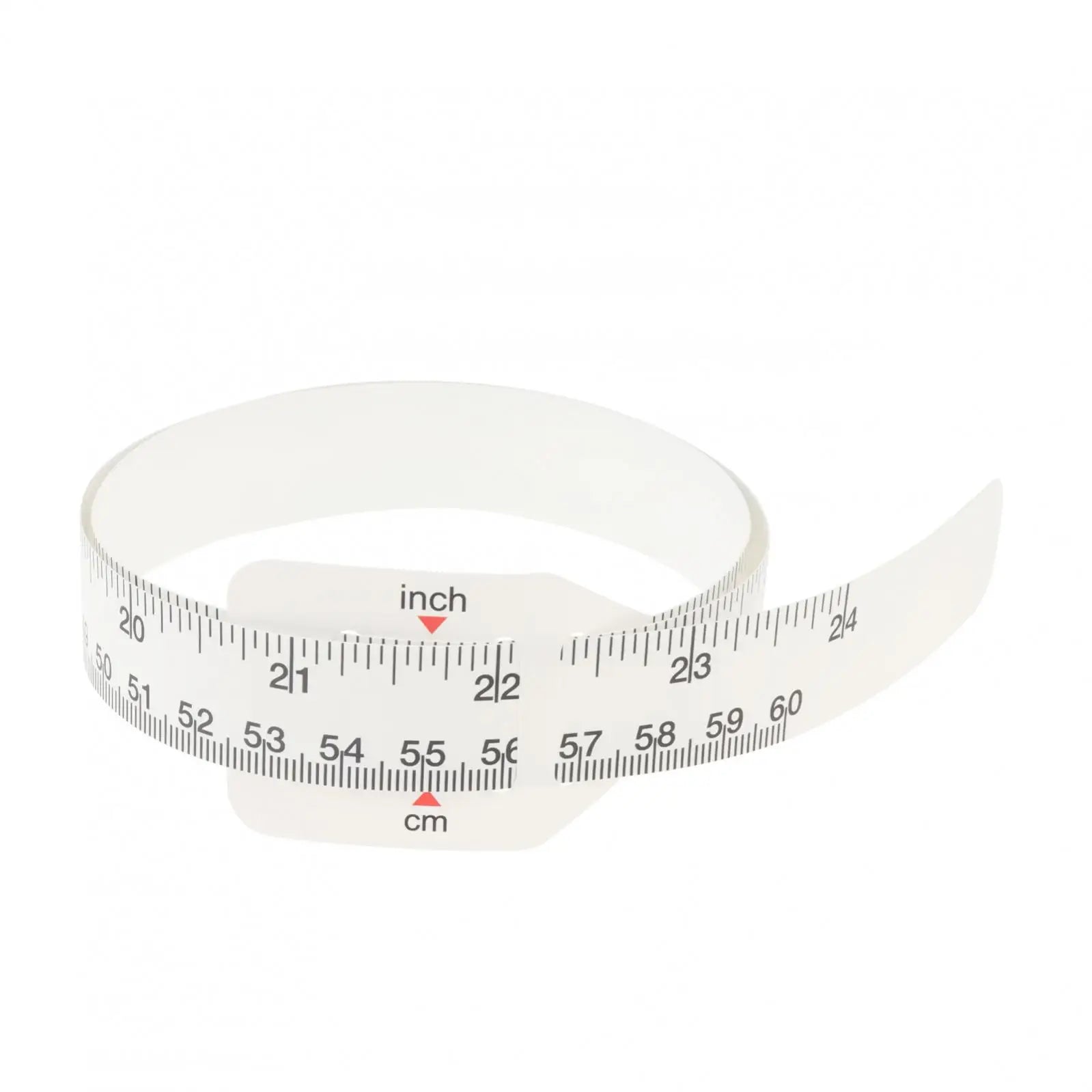 Baby Head Circumference Measuring Tape | Soft Plastic Ruler for Infant Growth Track additional angle
