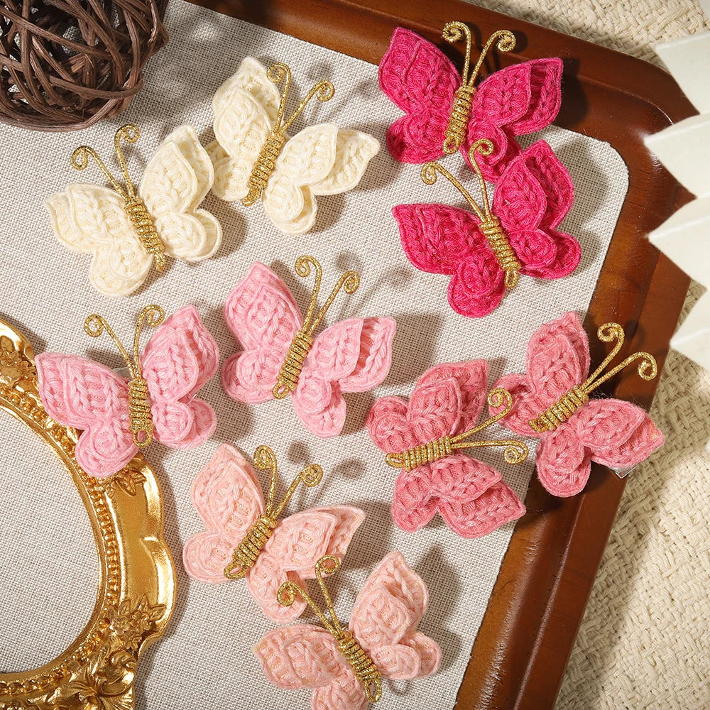 1 Set Butterfly Hair Clips 3 Styles of Butterfly Clips Children Teenagers To Decorate Wear in Daily Life Girls' Hair Accessories