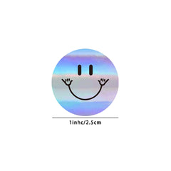 100-500pcs Rainbow Laser Thank you for supporting my small business Stickers Gift Env alternate view