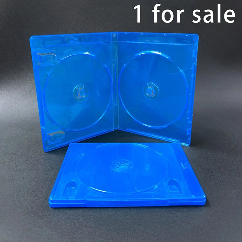 Protective PS5 PS4 Game Disc Case | Blue Storage Box alternate view