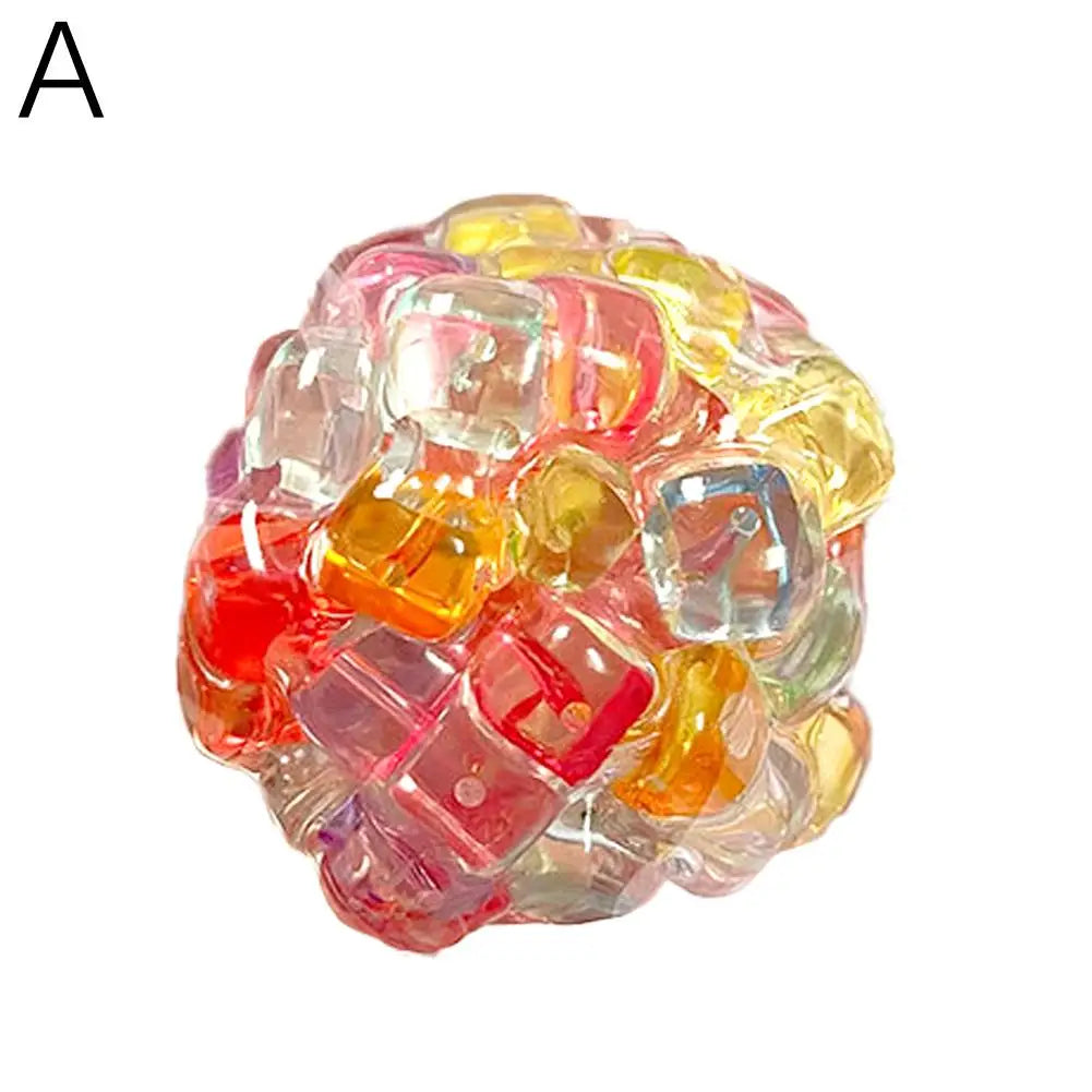 Creative Explosion Beads Squishy Balls | Slow Rebound Stress Relief Fidget Toy detail view