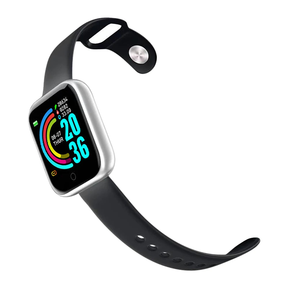 Bluetooth Smart Watches For Women Men Networked Phone Control Music Smartwatch Fitnes alternate view
