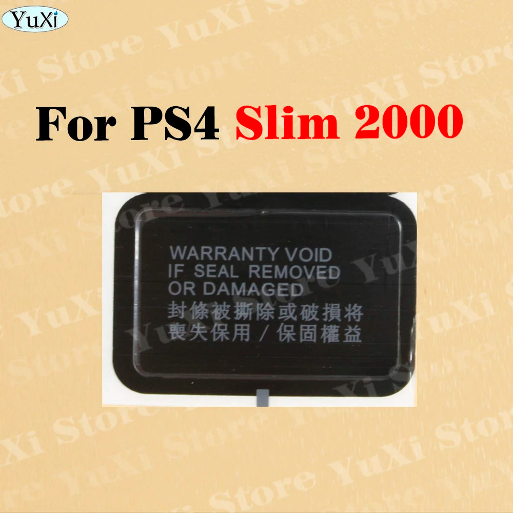 Console Seal Warranty Sticker Kit for PS4 Pro, PS4 Slim, PS5, PS3 | Game Console La additional angle