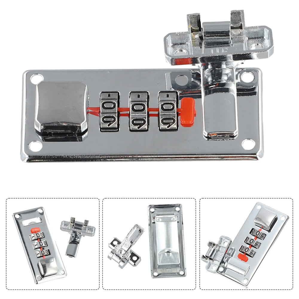 Combination Lock 29mm Retro Code Lock Luggage Suitcase Padlock close-up view