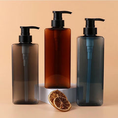 Square Soap Dispenser | Refillable 400/500ml Bathroom Pump Bottle alternate view