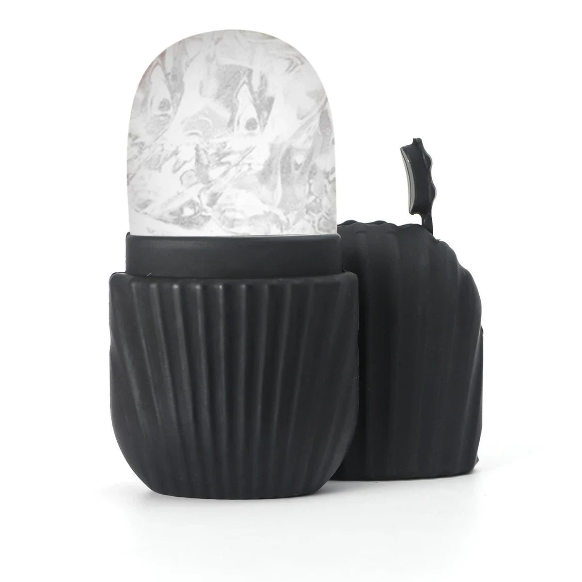 Ice Face Roller and Gua Sha Set | Stainless Steel Facial Massage Tools detail view