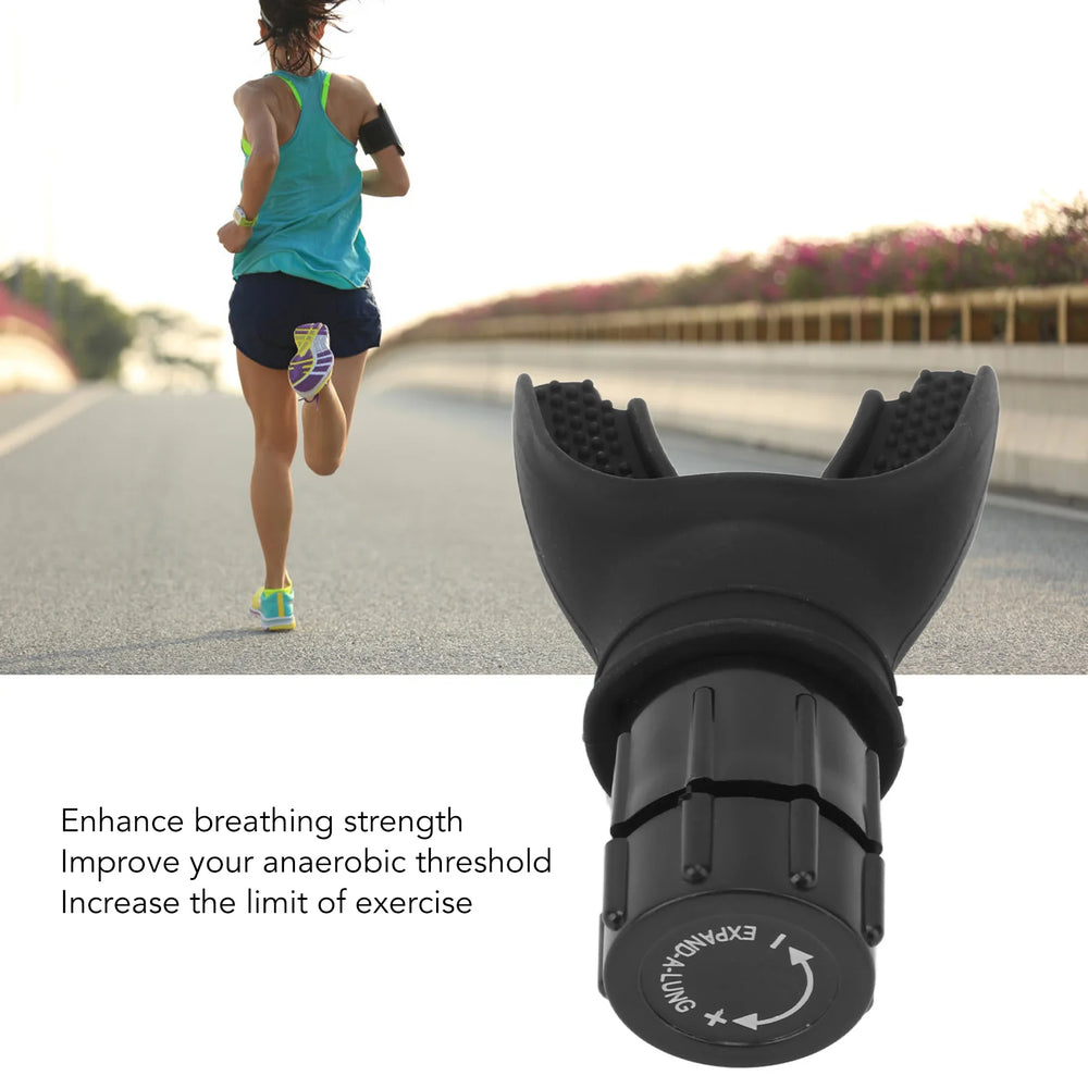 Adjustable Breathing Exerciser | Handheld Lung Expansion Training Tool lifestyle view