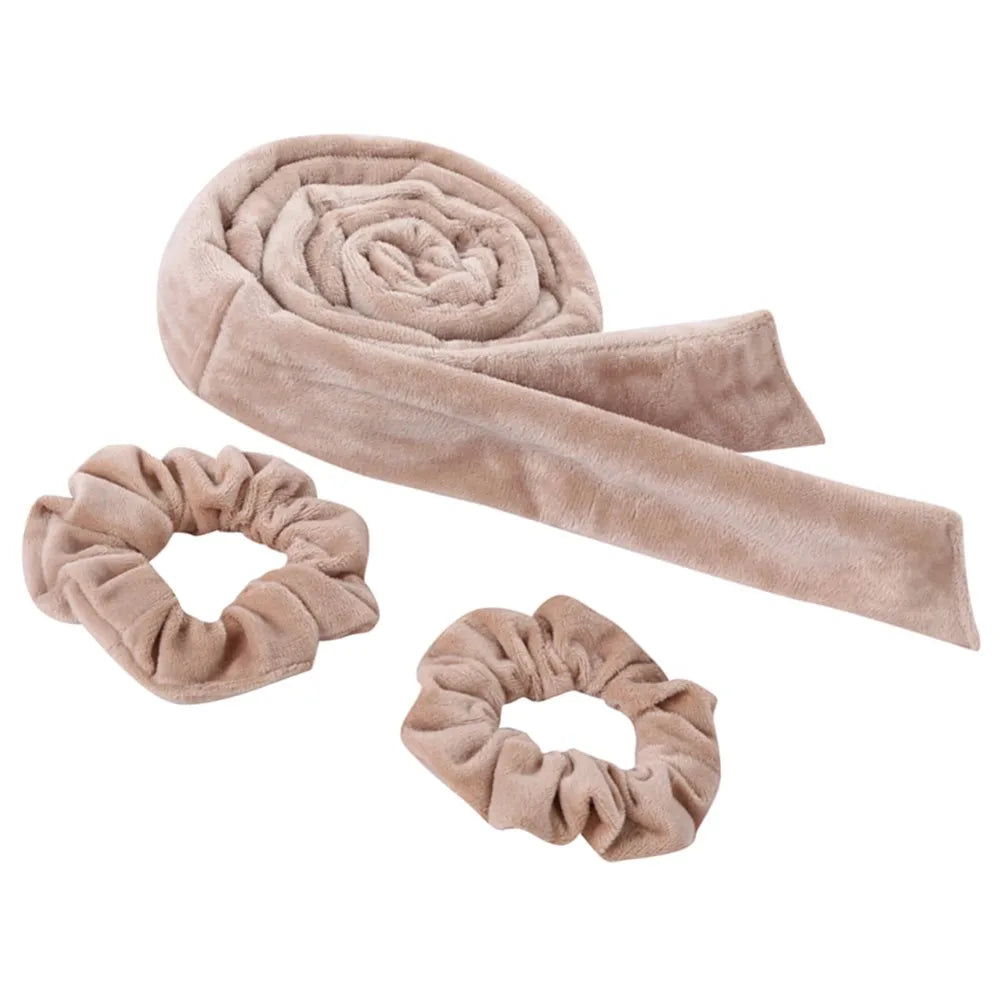 Heatless Curling Rod Headband No Heat Hair Curler Soft Lazy Hair Rollers Sleeping Curl B detail view