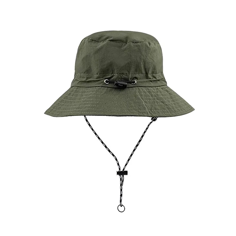 Waterproof Fisherman Hat | Sun Protection Bucket Hat for Outdoor Adventures lifestyle view