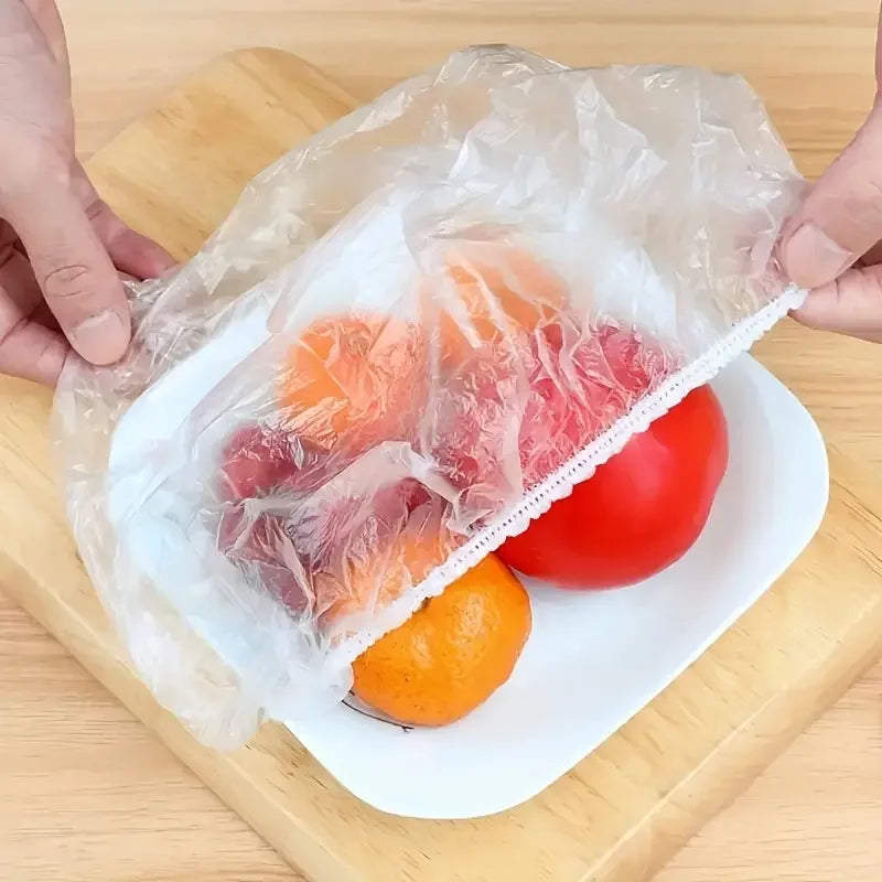 100-Piece Disposable Food Covers