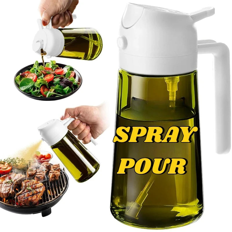 Olive Oil Dispenser Plastic Bottle detail view
