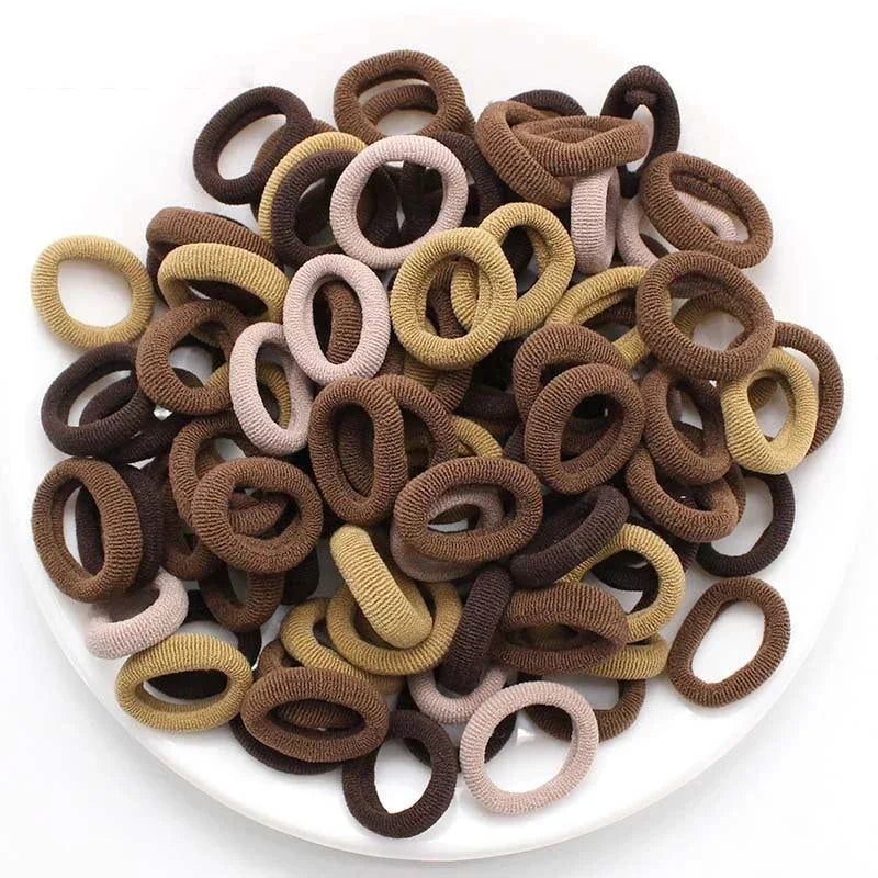 Ponytail Hold Small Hair Tie Rubber Bands Scrunchie Hair alternate view