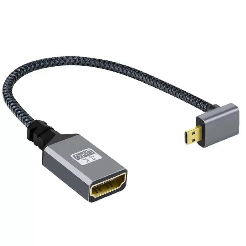 4K 60Hz HDMI-Compatible Extension Cable | Male to Female Adapter for Micro/Mini HDMI lifestyle view
