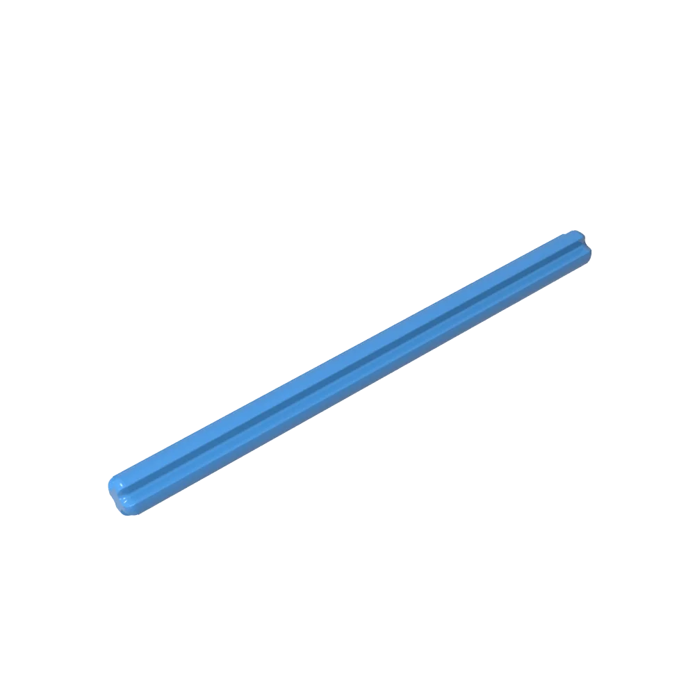 Gobricks GDS-575 Technical Axle 8 | Building Block Piece Compatible with Lego 3707 detail view